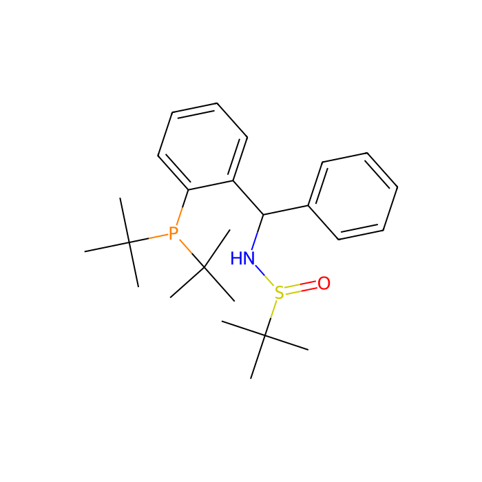 [S(R)]-N-[(1R)-1-[2-(Di-tert-butylphosphanyl)phenyl]phenylmethyl]-2-methyl-2-propanesulfinamide - ≥95% CAS No(2565792-40-5) by Aladdin Scientific