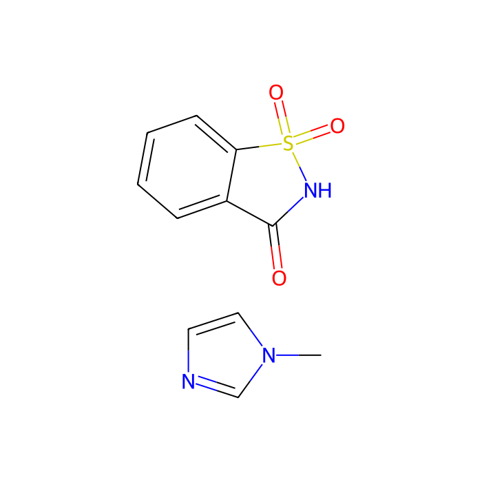 Saccharin 1-methylimidazole (SMI) - ≥96% CAS No(482333-74-4) by Aladdin Scientific