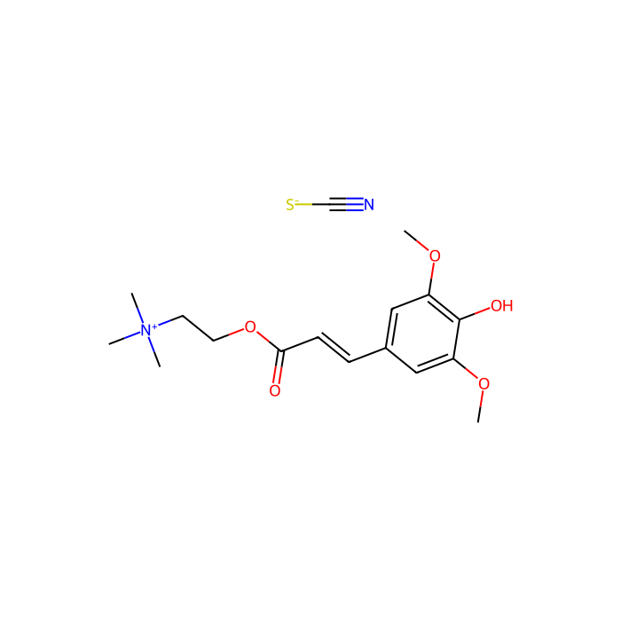 Sinapine thiocyanate - ≥98% CAS No(7431-77-8) by Aladdin Scientific