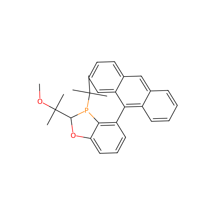 (2S,3S)-4-(anthracen-9-yl)-3-(tert-butyl)-2-(2-methoxypropan-2-yl)-2,3-dihydrobenzo[d][1,3]oxaphosphole - ≥97%,≥99%(ee) CAS No(2247163-07-9) by Aladdin Scientific