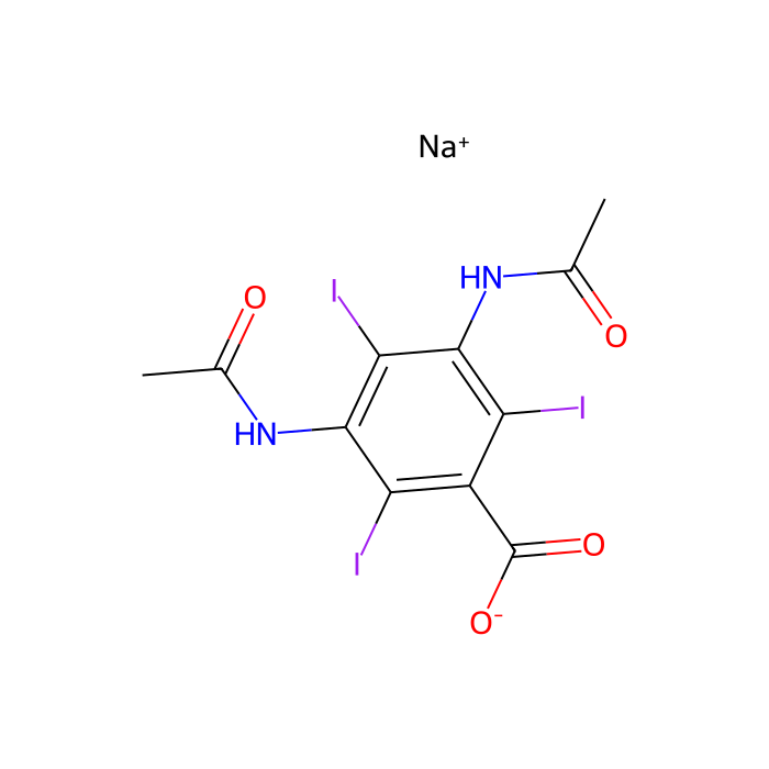 Sodium diatrizoate hydrate - 10mM in DMSO CAS No(737-31-5) by Aladdin Scientific