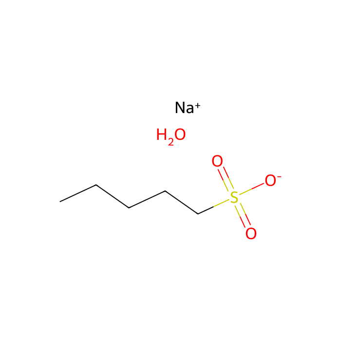 Sodium 1-pentanesulfonate monohydrate - ≥98%(T) CAS No(207605-40-1) by Aladdin Scientific