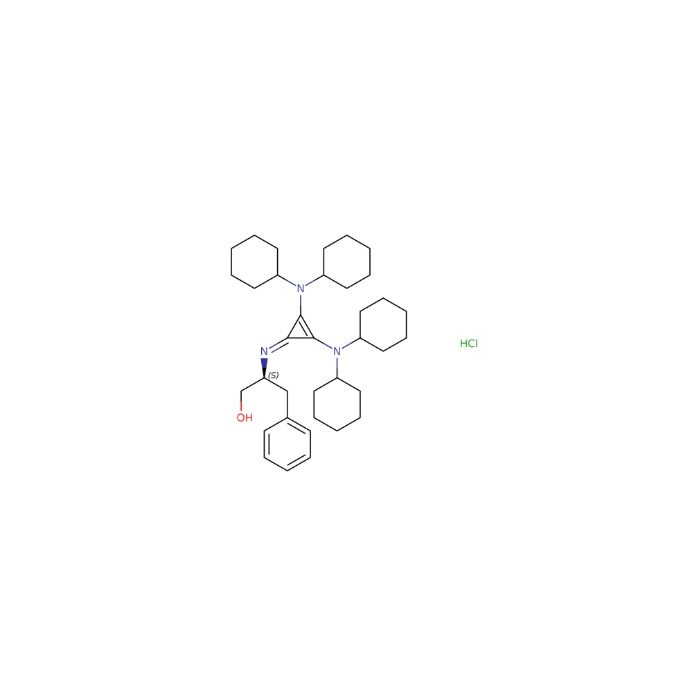 (S)-2-(2,3-Bis(dicyclohexylamino)cyclopropenimine)-3-phenylpropan-1-ol hydrochloride - ≥95% CAS No(1366421-67-1) by Aladdin Scientific