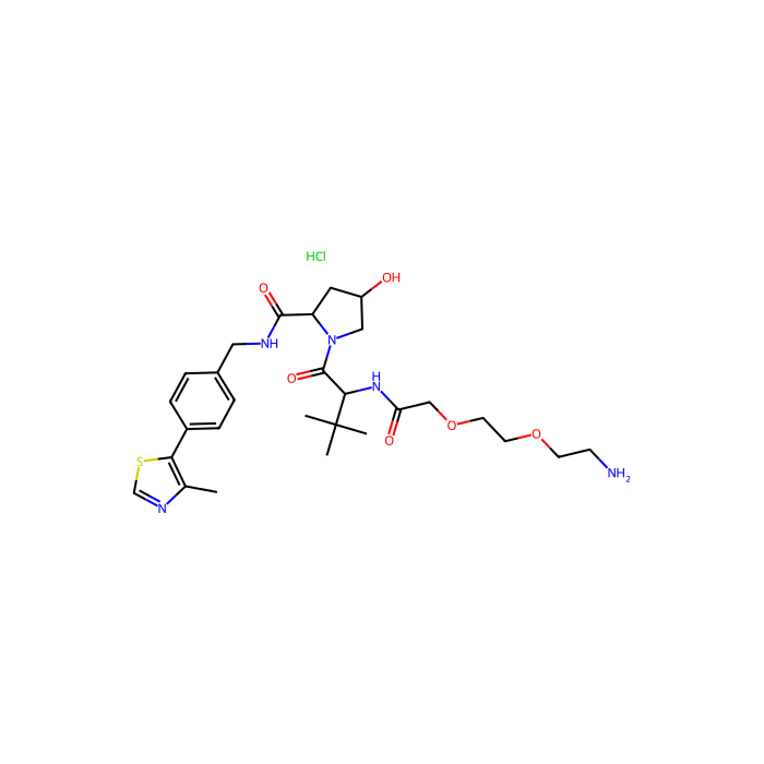 (S,R,S)-AHPC-PEG₂-NH₂ hydrochloride - ≥95% CAS No(2097973-72-1) by Aladdin Scientific