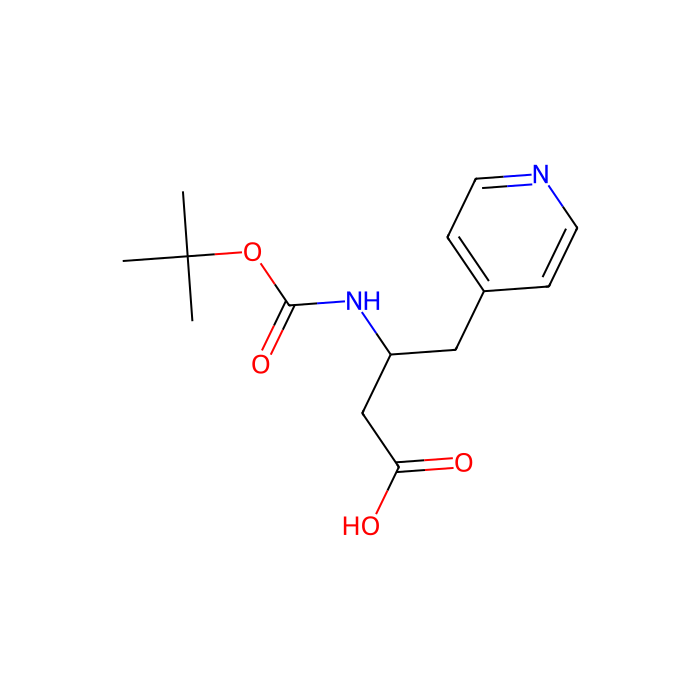 (S)-Boc-4-(4-pyridyl)-β-Homoala-OH - ≥95% CAS No(219297-13-9) by Aladdin Scientific