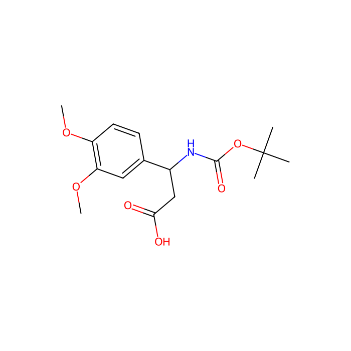 (S)-Boc-3,4-dimethoxy-β-Phe-OH - ≥98%(HPLC) CAS No(499995-84-5) by Aladdin Scientific