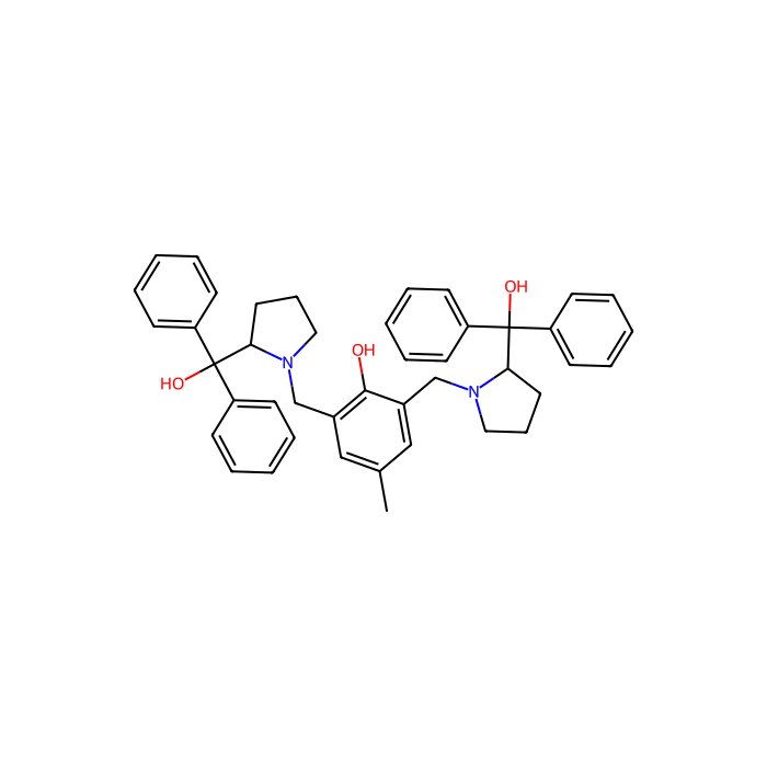 (S,S)-(+)-2,6-Bis[2-(hydroxydiphenylmethyl)-1-pyrrolidinyl-methyl]-4-methylphenol - ≥95% CAS No(320714-00-9) by Aladdin Scientific