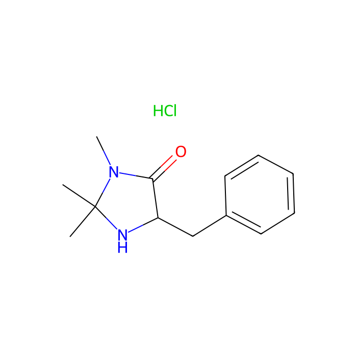 (5S)-(−)-2,2,3-Trimethyl-5-benzyl-4-imidazolidinone monohydrochloride - ≥97%,≥98%(ee) CAS No(278173-23-2) by Aladdin Scientific