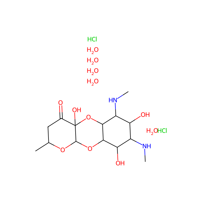 Spectinomycin dihydrochloride pentahydrate - BioReagent, for cell culture, Powder CAS No(22189-32-8) by Aladdin Scientific