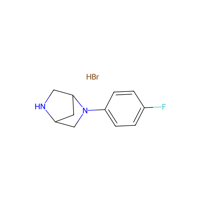 (1S,4S)-(−)-2-(4-Fluorophenyl)-2,5-diazabicyclo[2.2.1]heptane hydrobromide -  CAS No(308103-49-3) by Aladdin Scientific