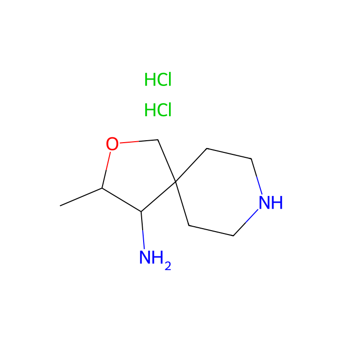 (3S,4S)-3-Methyl-2-oxa-8-azaspiro[4.5]decan-4-amine dihydrochloride - ≥98% CAS No(2055761-19-6) by Aladdin Scientific