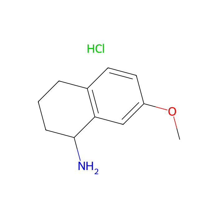 (1S)-7-methoxy-1,2,3,4-tetrahydronaphthalen-1-amine hydrochloride - ≥98% CAS No(1106669-07-1) by Aladdin Scientific