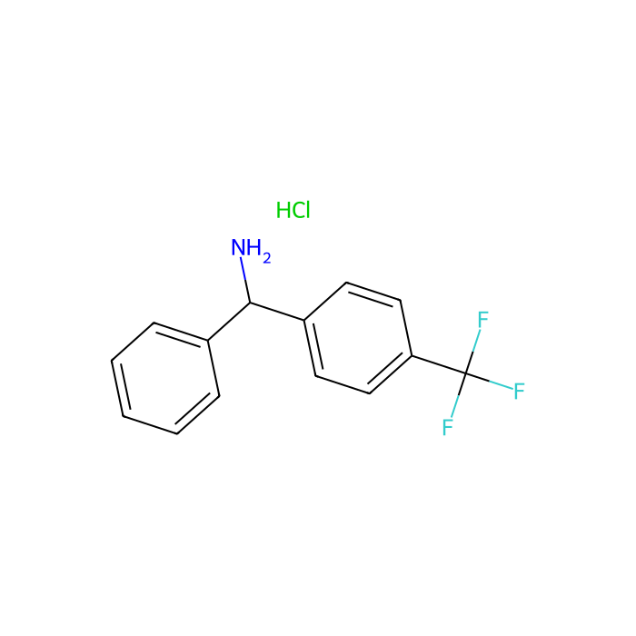 (S)-Phenyl(4-(trifluoromethyl)phenyl)methanamine hydrochloride - ≥98% CAS No(451503-31-4 ) by Aladdin Scientific