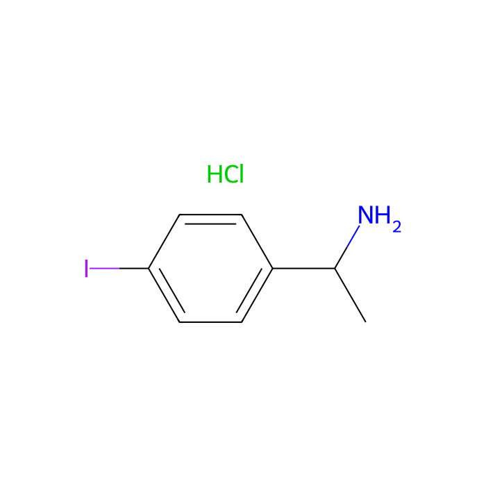 (S)-1-(4-Iodophenyl)ethan-1-amine hydrochloride  - ≥98% CAS No(1308650-40-9) by Aladdin Scientific