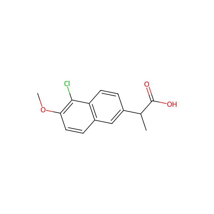 (2S)-2-(5-Chloro-6-methoxynaphthalen-2-yl)propanoic acid  - ≥98% CAS No(89617-86-7) by Aladdin Scientific