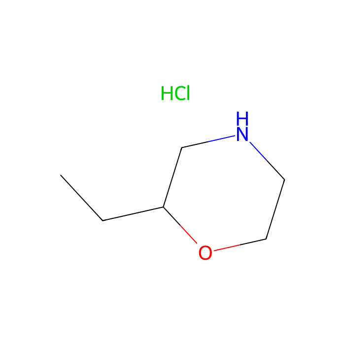 (S)-2-Ethylmorpholine hydrochloride - ≥97% CAS No(1432794-09-6) by Aladdin Scientific