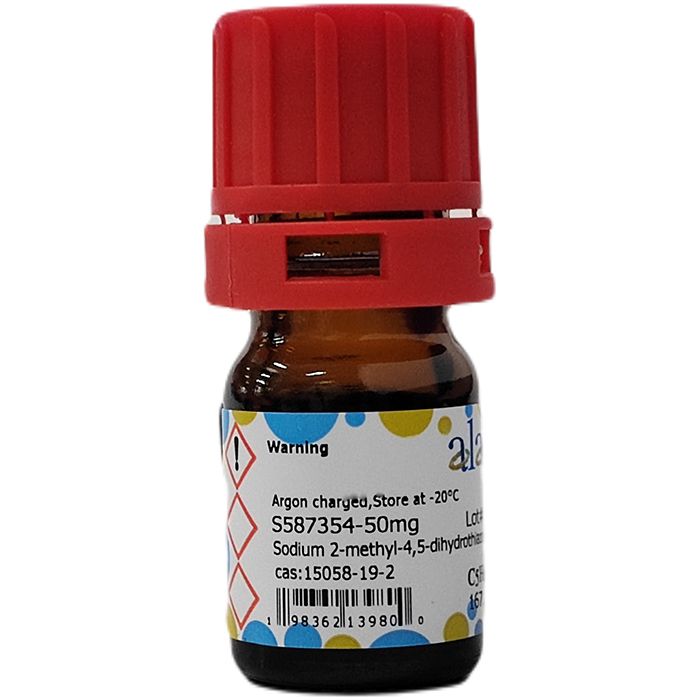 Sodium 2-methyl-4,5-dihydrothiazole-4-carboxylate - ≥97% CAS No(15058-19-2) by Aladdin Scientific