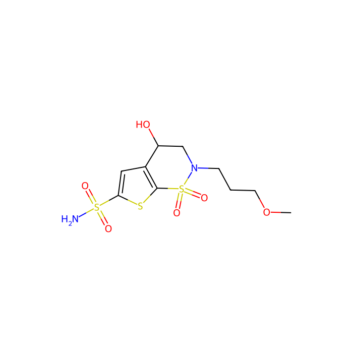 (S)-4-Hydroxy-2-(3-methoxypropyl)-3,4-dihydro-2H-thieno[3,2-e][1,2]thiazine-6-sulfonamide 1,1-dioxide - ≥97% CAS No(154127-42-1) by Aladdin Scientific