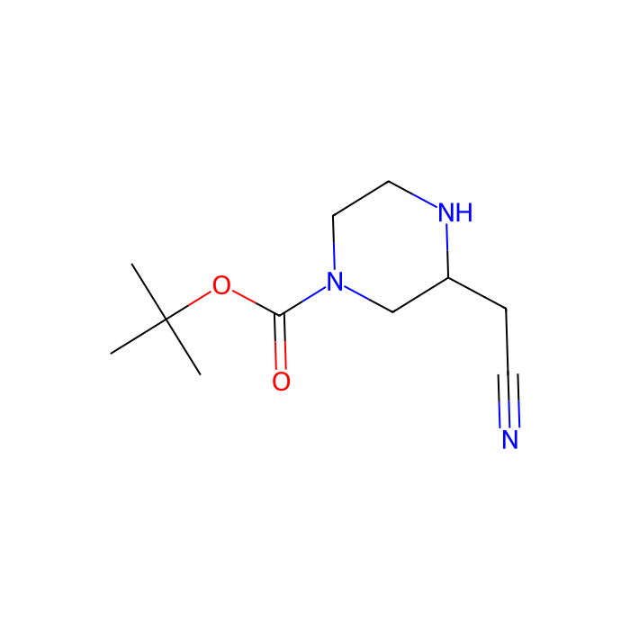 (S)-tert-Butyl 3-(cyanomethyl)piperazine-1-carboxylate - ≥97% CAS No(1589082-06-3) by Aladdin Scientific