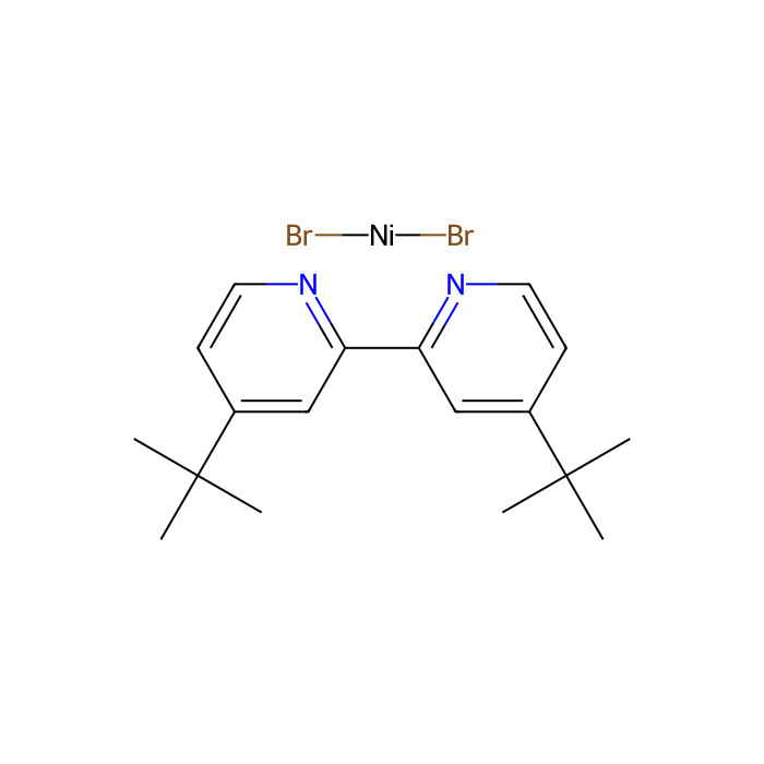 4,4'-di-tert-butyl-2,2'-bipyridine nickel bromide - ≥97% CAS No(1894189-67-3) by Aladdin Scientific
