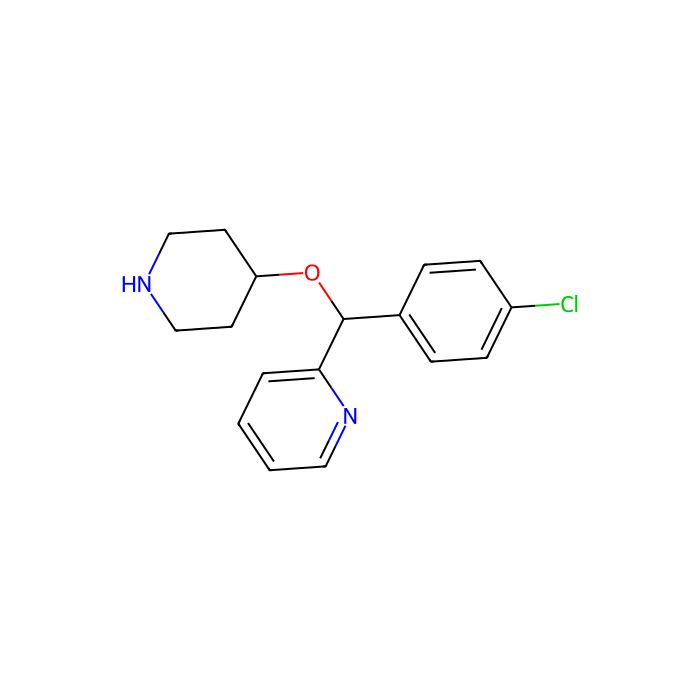 (S)-2-((4-Chlorophenyl)(piperidin-4-yloxy)methyl)pyridine - ≥80% CAS No(201594-84-5) by Aladdin Scientific