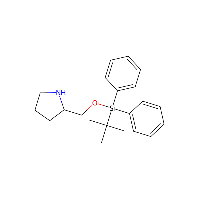 (S)-2-(((tert-Butyldiphenylsilyl)oxy)methyl)pyrrolidine - ≥95% CAS No(209627-36-1) by Aladdin Scientific