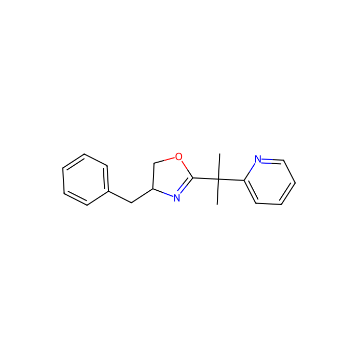 (S)-4-Benzyl-2-(2-(pyridin-2-yl)propan-2-yl)-4,5-dihydrooxazole - ≥97% CAS No(292839-79-3) by Aladdin Scientific