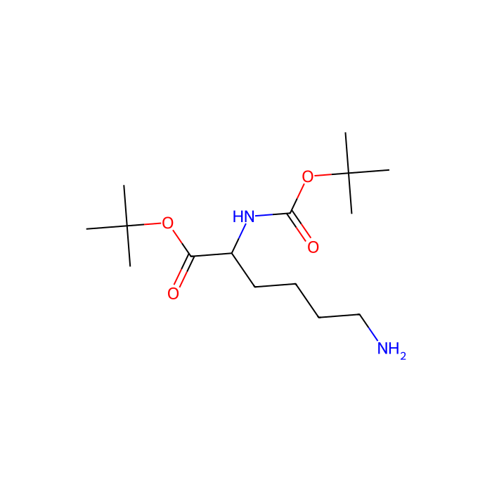 (S)-tert-Butyl 6-amino-2-((tert-butoxycarbonyl)amino)hexanoate - ≥98% CAS No(7750-42-7) by Aladdin Scientific