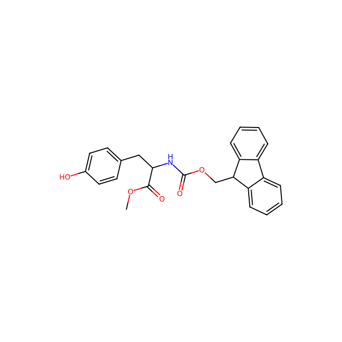 (S)-Methyl 2-((((9H-fluoren-9-yl)methoxy)carbonyl)amino)-3-(4-hydroxyphenyl)propanoate - ≥98% CAS No(82911-79-3) by Aladdin Scientific