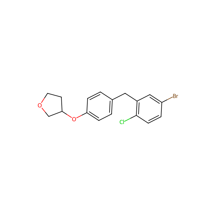(S)-3-(4-(5-Bromo-2-chlorobenzyl)phenoxy)tetrahydrofuran - ≥97% CAS No(915095-89-5) by Aladdin Scientific