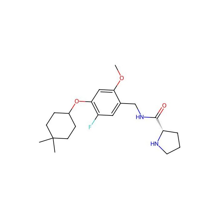 (S)-N-(4-((4,4-Dimethylcyclohexyl)oxy)-5-fluoro-2-methoxybenzyl)pyrrolidine-2-carboxamide -  CAS No(1224048-09-2) by Aladdin Scientific