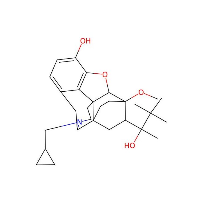 (1S,2S,6R,14R,15S,16R)-5-(cyclopropylmethyl)-16-[(2S)-2-hydroxy-3,3-dimethylbutan-2-yl]-15-methoxy-13-oxa-5-azahexacyclo[13.2.2.12,8.01,6.02,14.012,20]icosa-8(20),9,11-trien-11-ol -  CAS No(9848990) by Aladdin Scientific