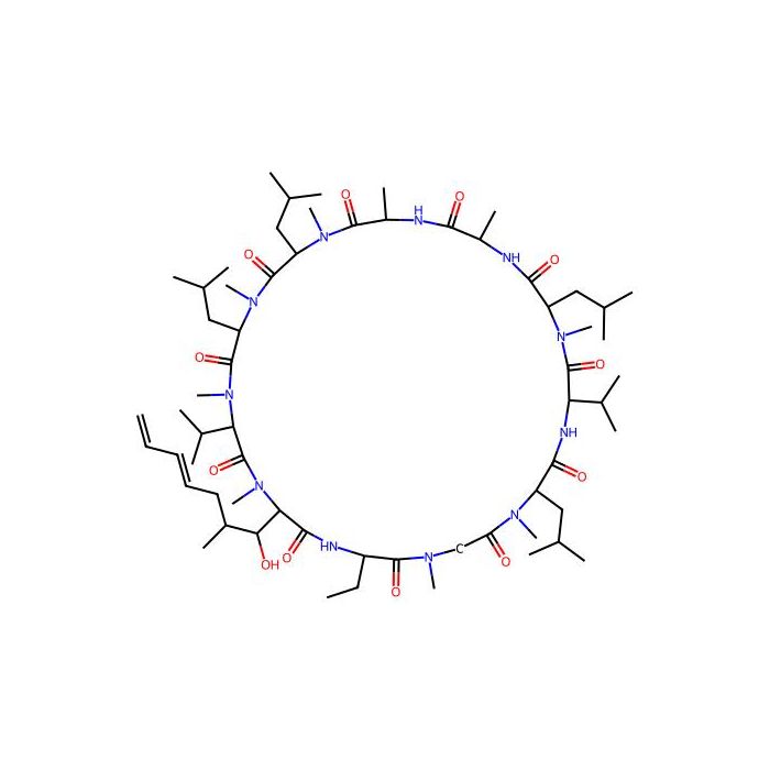 (3S,6S,9S,12S,15S,18S,21S,24S,30S,33S)-30-ethyl-33-[(1R,2R,4E)-1-hydroxy-2-methylhepta-4,6-dienyl]-1,4,7,10,12,15,19,25,28-nonamethyl-6,9,18,24-tetrakis(2-methylpropyl)-3,21-di(propan-2-yl)-1,4,7,10,13,16,19,22,25,28,31-undecazacyclotritriacontane-2,5,8,1