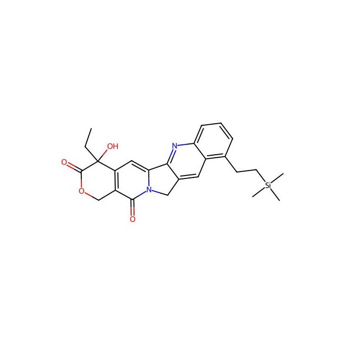 (19S)-19-ethyl-19-hydroxy-8-(2-trimethylsilylethyl)-17-oxa-3,13-diazapentacyclo[11.8.0.02,11.04,9.015,20]henicosa-1(21),2,4,6,8,10,15(20)-heptaene-14,18-dione -  CAS No(54580717) by Aladdin Scientific