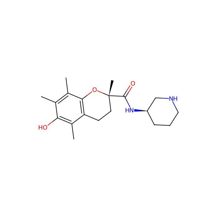 (2S)-3,4-Dihydro-6-hydroxy-2,5,7,8-tetramethyl-N-(3R)-3-piperidinyl-2H-1-benzopyran-2-carboxamide -  CAS No(1541170-75-5) by Aladdin Scientific