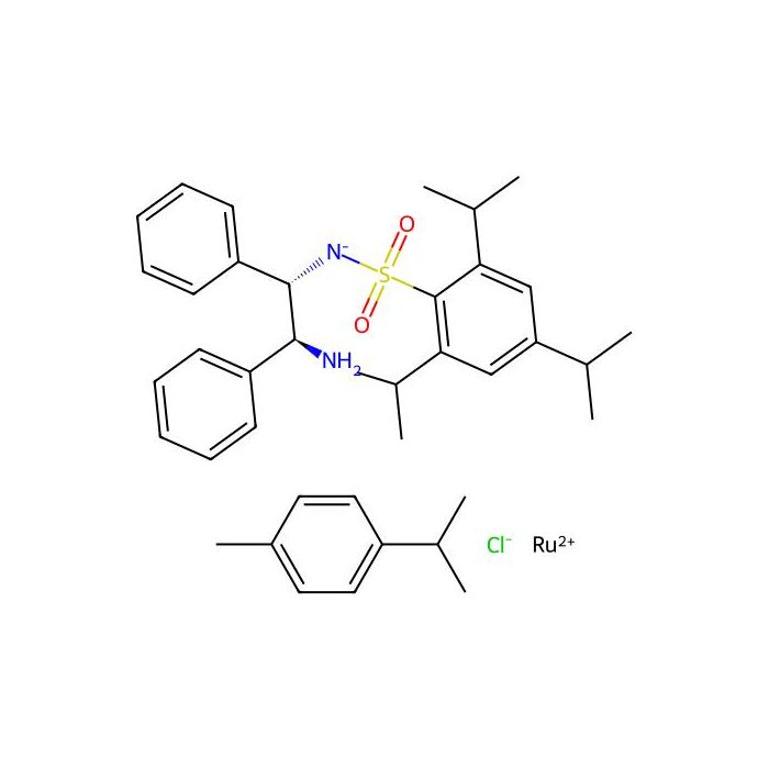 [(1S,2S)-2-amino-1,2-diphenyl-ethyl]-(2,4,6-triisopropylphenyl)sulfonyl-azanide 1-isopropyl-4-methyl-benzene ruthenium(2+) chloride - ≥97% CAS No(1229610-92-7) by Aladdin Scientific