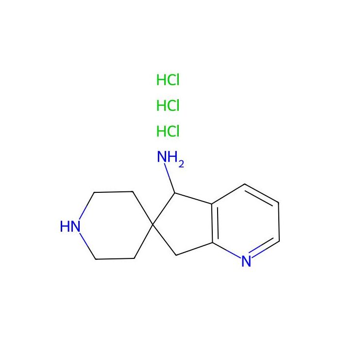 spiro[5,7-dihydrocyclopenta[b]pyridine-6,4'-piperidine]-5-amine;trihydrochloride - ≥97% CAS No(2891598-78-8) by Aladdin Scientific