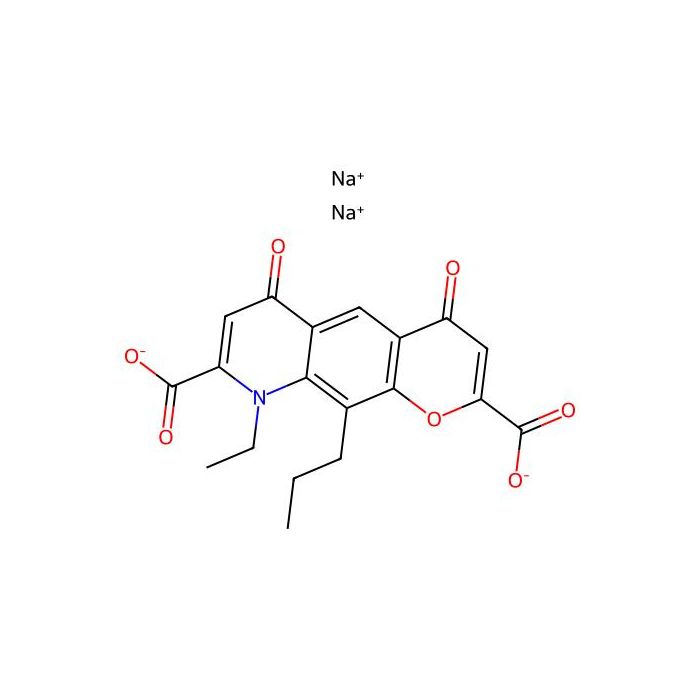Sodium 9-ethyl-4，6-dioxo-10-propyl-6，9-dihydro-4H-pyrano[3，2-g]quinoline-2，8-dicarboxylate - ≥97% CAS No(69049-74-7) by Aladdin Scientific