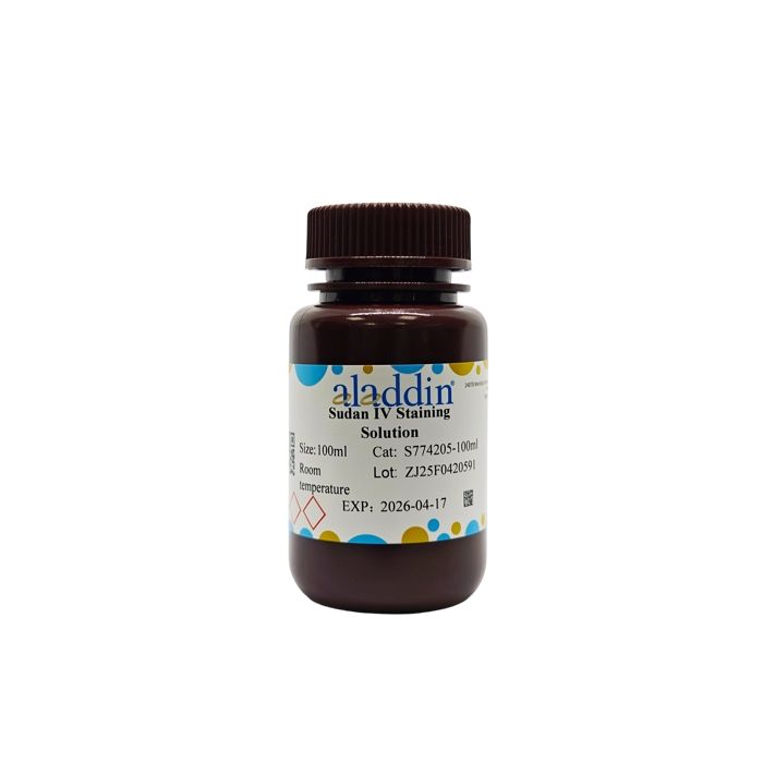 Sudan IV Staining Solution - BioReagent, for microscopy, Biological Stain, 0.1% CAS No(85-83-6) by Aladdin Scientific
