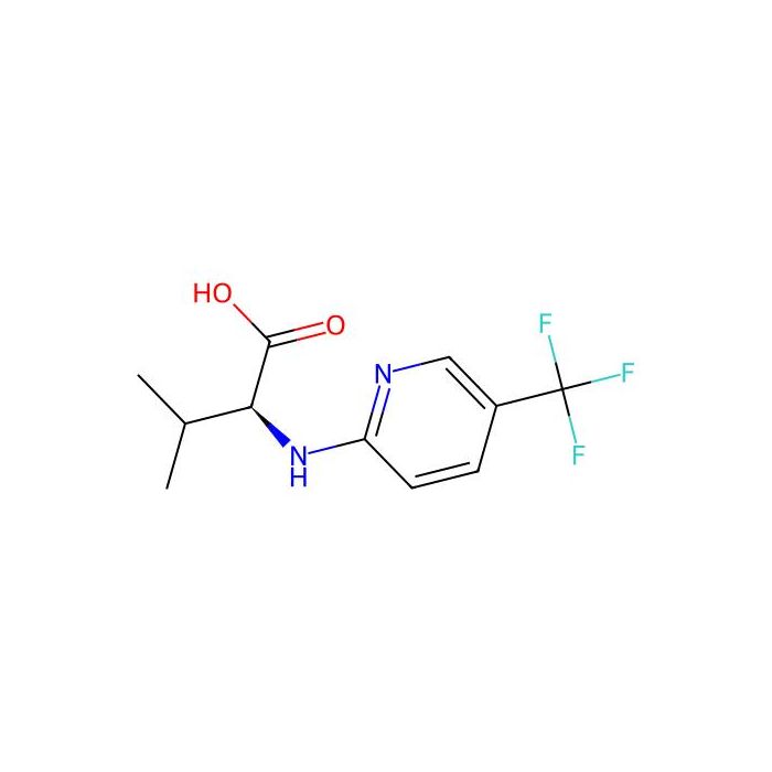 (S)-3-Methyl-2-((5-(trifluoromethyl)pyridin-2-yl)amino)butanoic acid - ≥95% CAS No(207742-86-7) by Aladdin Scientific