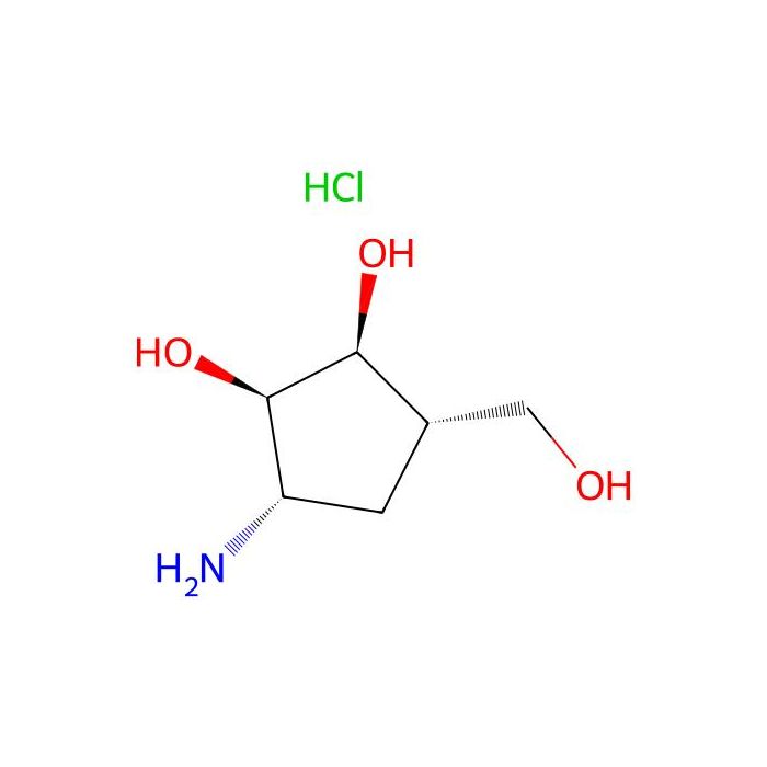 (1S,2R,3S,5S)-3-Amino-5-(hydroxymethyl)cyclopentane-1,2-diol hydrochloride - ≥95% CAS No(77841-56-6) by Aladdin Scientific