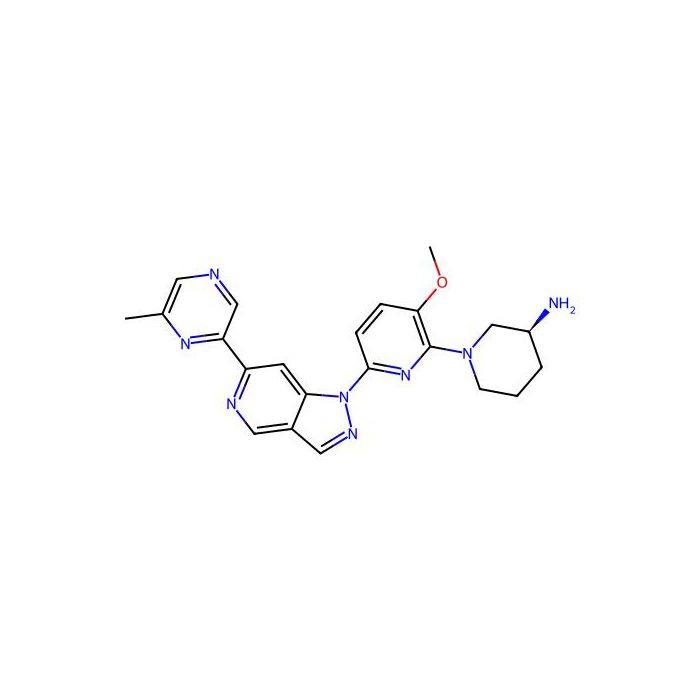 (S)-1-(3-methoxy-6-(6-(6-methylpyrazin-2-yl)-1H-pyrazolo[4,3-c]pyridin-1-yl)pyridin-2-yl)piperidin-3-amine - ≥95% CAS No(1527523-39-2) by Aladdin Scientific
