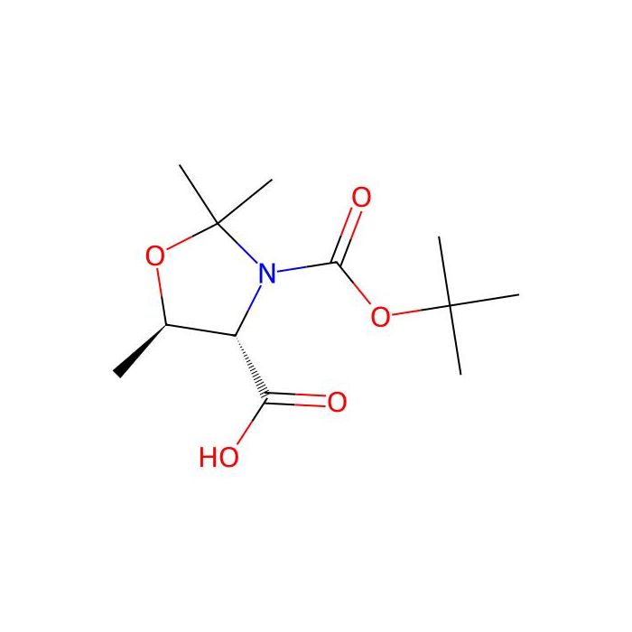 (4S,5R)-3-[(tert-butoxy)carbonyl]-2,2,5-trimethyl-1,3-oxazolidine-4-carboxylic acid - ≥98% CAS No(143364-85-6) by Aladdin Scientific