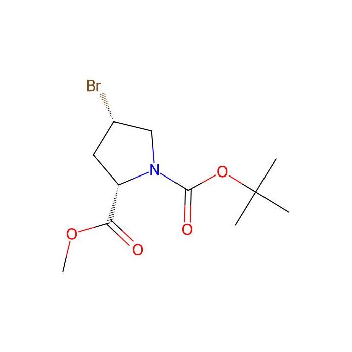 (2S,4S)-1-tert-butyl 2-methyl 4-bromopyrrolidine-1,2-dicarboxylate - ≥95% CAS No(334999-29-0) by Aladdin Scientific