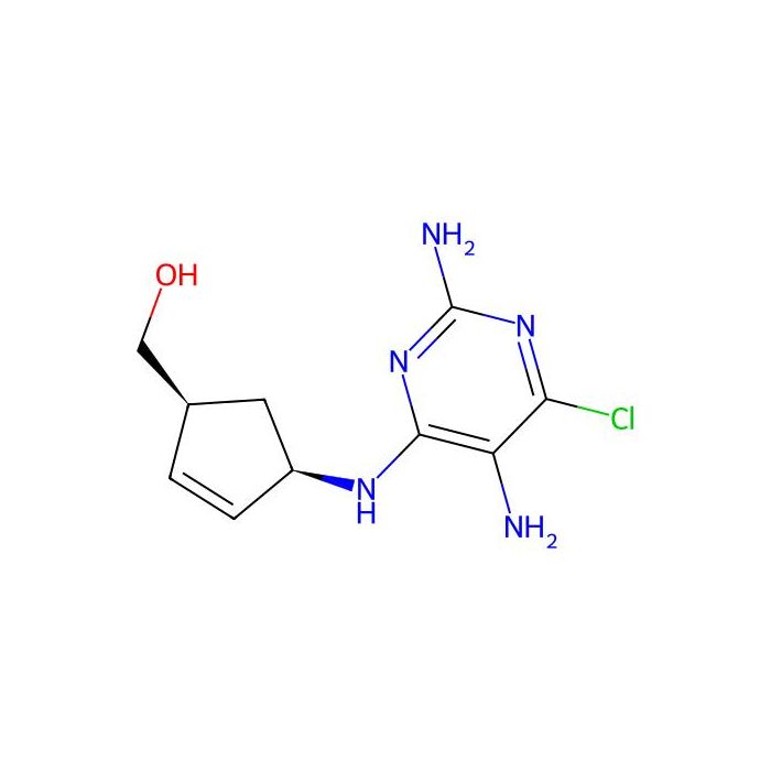 (1S,4R)-4-[(2,5-Diamino-6-chloro-4-pyrimidinyl)amino]-2-cyclopentene-1-methanol -  CAS No(141271-11-6) by Aladdin Scientific