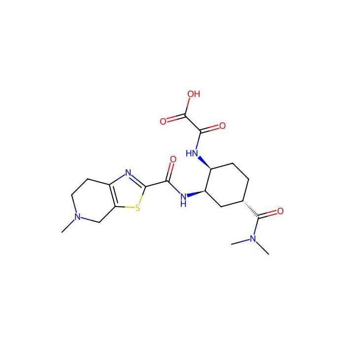 2-(((1S,2R,4s)-4-(dimethylcarbamoyl)-2-(5-methyl-4,5,6,7-tetrahydrothiazolo[5,4-c]pyridine-2-carboxamido)cyclohexyl)amino)-2-oxoacetic acid - ≥95% CAS No(767625-11-6) by Aladdin Scientific