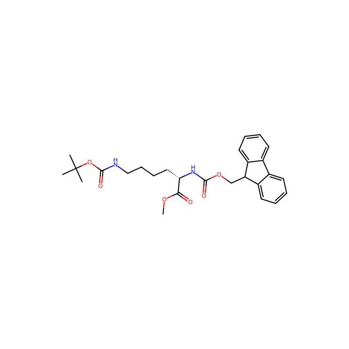 (S)-Methyl 2-((((9H-fluoren-9-yl)methoxy)carbonyl)amino)-6-((tert-butoxycarbonyl)amino)hexanoate - ≥98% CAS No(172846-56-9) by Aladdin Scientific