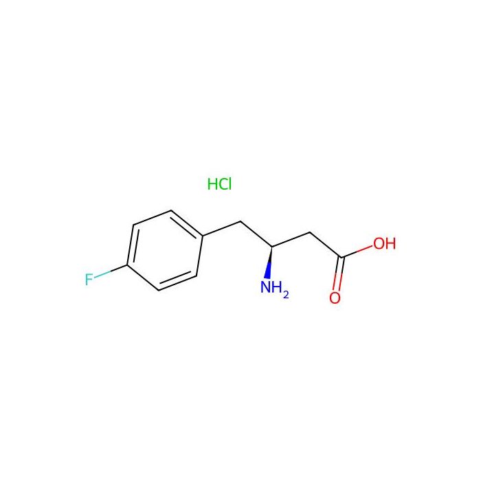 (S)-3-Amino-4-(4-fluorophenyl)butanoic acid hydrochloride - ≥95% CAS No(270596-53-7) by Aladdin Scientific