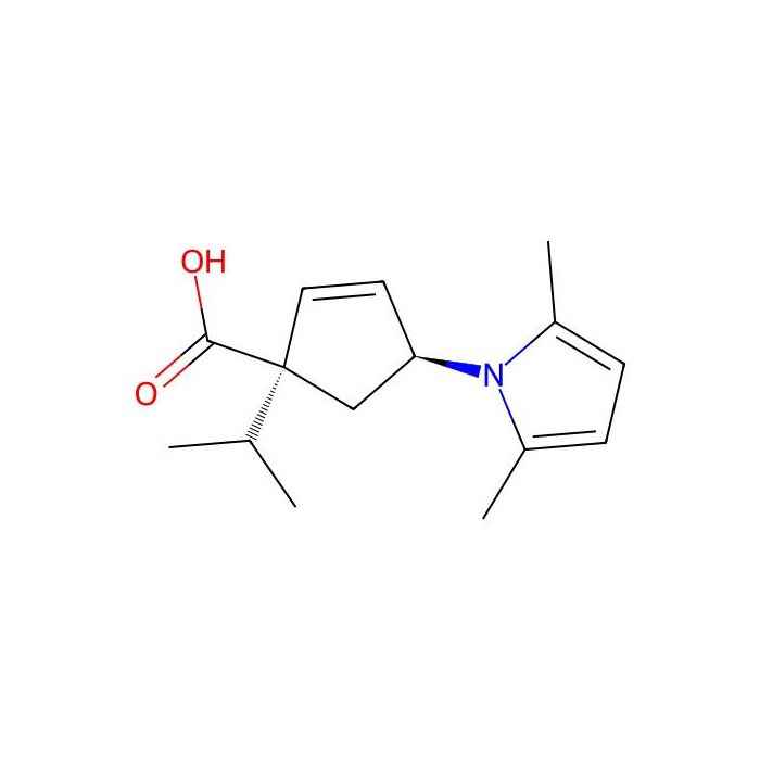 (1S,4S)-4-(2,5-dimethyl-1H-pyrrol-1-yl)-1-isopropylcyclopent-2-enecarboxylic acid - ≥98% CAS No(851916-39-7) by Aladdin Scientific