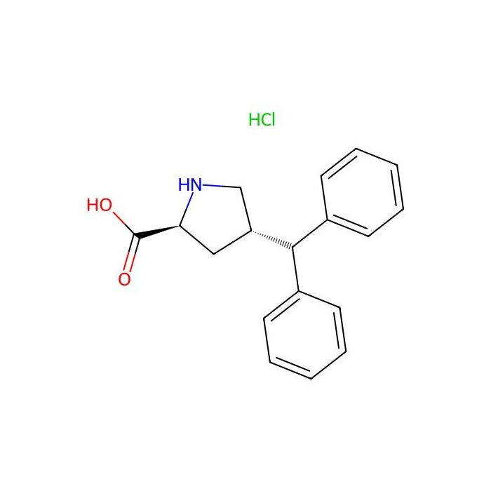 (2S,4S)-4-benzhydrylpyrrolidine-2-carboxylic acid hydrochloride - ≥98% CAS No(1049745-10-9) by Aladdin Scientific